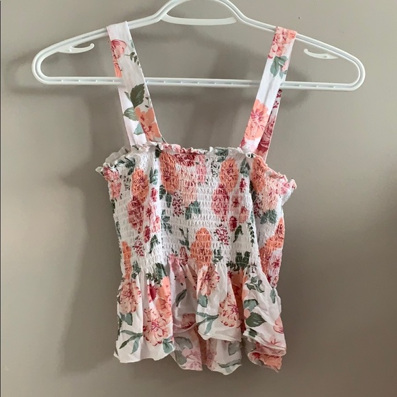 Floral Tank Top/Tube Top From Garage - Picture 2 of 3